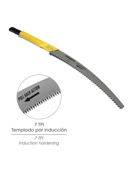 Serrucho Podar Curvo Para Pertiga JP 330 mm.