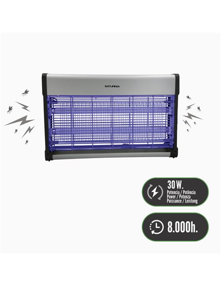 Exterminador De Insectos 30 W.
