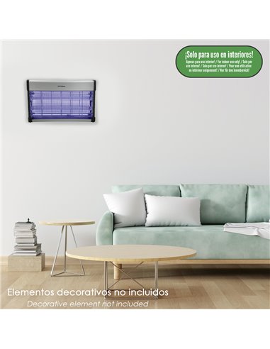 Exterminador De Insectos 30 W.
