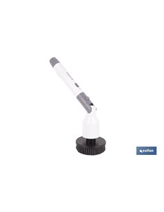CEPILLO DE LIMPIEZA ELÉCTRICO RECARGABLE POR USB CON 2 VELOCIDADES Y 11 ACCESORIOS INTERCAMBIABLES