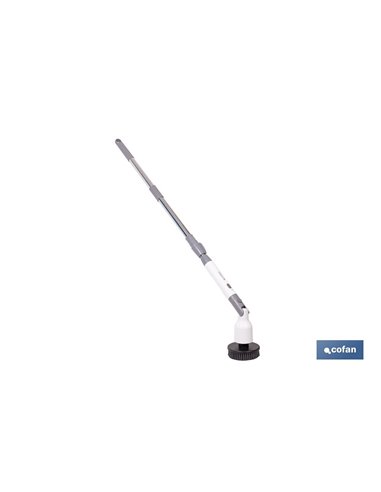 CEPILLO DE LIMPIEZA ELÉCTRICO RECARGABLE POR USB CON 2 VELOCIDADES Y 11 ACCESORIOS INTERCAMBIABLES