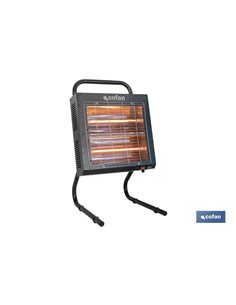 CALEFACTOR ONDA CORTA DE INFRARROJOS 1500/3000W