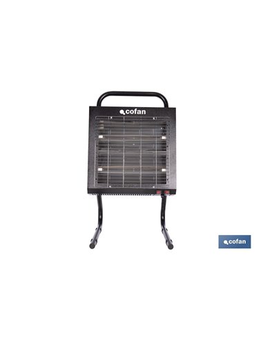 CALEFACTOR ONDA CORTA DE INFRARROJOS 1500/3000W