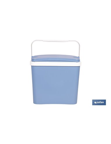 NEVERA RÍGIDA 24 L AZUL CLARO