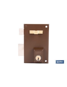 CERRADURA DE SOBREPONER IZQUIERDA 70 MM ADAPTABLE AL MODELO 56A