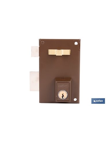 CERRADURA DE SOBREPONER IZQUIERDA 70 MM ADAPTABLE AL MODELO 56A