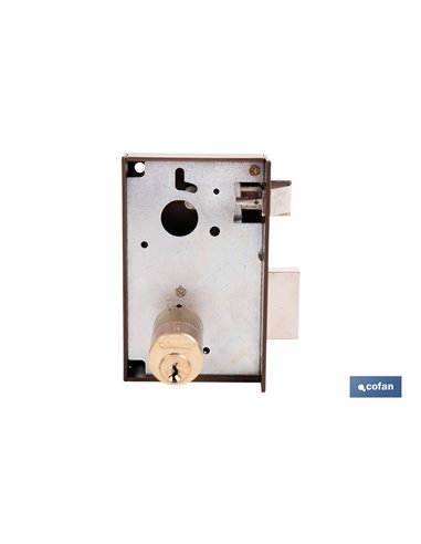 CERRADURA DE SOBREPONER IZQUIERDA 70 MM ADAPTABLE AL MODELO 56A