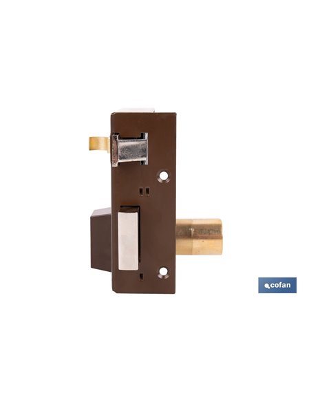 CERRADURA DE SOBREPONER DERECHA 70 MM ADAPTABLE AL MODELO 56A