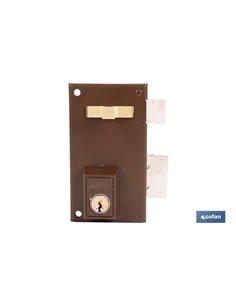 CERRADURA DE SOBREPONER DERECHA 60 MM ADAPTABLE AL MODELO 56A