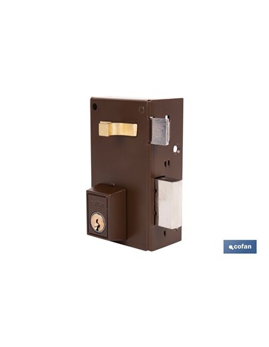 CERRADURA DE SOBREPONER DERECHA 60 MM ADAPTABLE AL MODELO 56A
