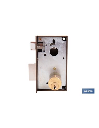 CERRADURA DE SOBREPONER DERECHA 60 MM ADAPTABLE AL MODELO 56A