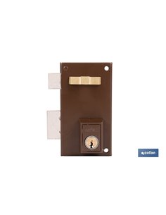 CERRADURA DE SOBREPONER IZQUIERDA 60 MM ADAPTABLE AL MODELO 56A