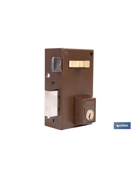 CERRADURA DE SOBREPONER IZQUIERDA 60 MM ADAPTABLE AL MODELO 56A