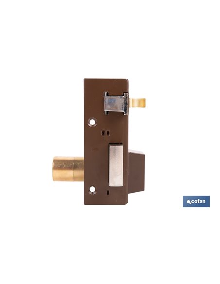 CERRADURA DE SOBREPONER IZQUIERDA 60 MM ADAPTABLE AL MODELO 56A