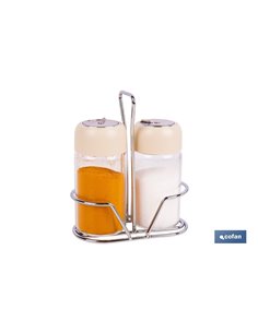 SET DE SAL Y PIMIENTA GAMA LAUREL COLOR BEIGE