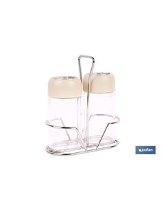 SET DE SAL Y PIMIENTA GAMA LAUREL COLOR BEIGE 2