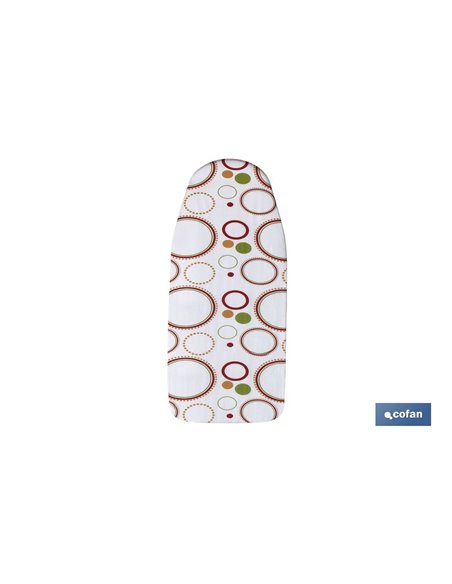 FUNDA TABLA PLANCHAR ACOLCHADA 140X60 PUNTOS