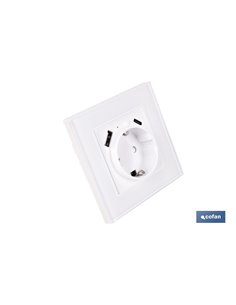 BASE ENCHUFE CON PUERTO USB Y TIPO C WIFI 2
