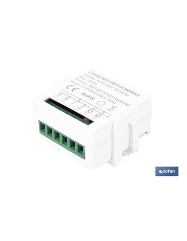 RELE DE 2 INTERRUPTORES WIFI