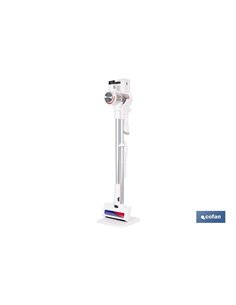 ASPIRADORA SIN CABLE CON BASE DE CARGA COLOR BLANCO 2