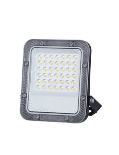 Proyector Impulso 30w 6500k Negro 4500lm  Ip65 15x15x2,8 Cm