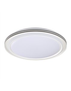 Plafon Yunke 72w 3000-4000-6000k Blanco/Gris 40d Reg.inte 6480lm C/remoto