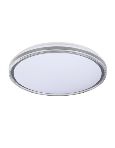 Plafon Nevado 144w 3000-4000-6000k Blanco/Gris 50d Regulable Intensidad 11520lm C/remoto