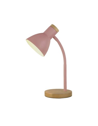 Flexo Epiro 1xe27 Rosa/haya 40x15x15cm