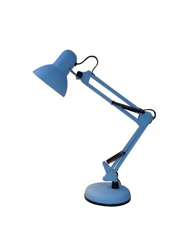 Flexo Articulado Viar 1xe27 Azul 55x12,5x14cm