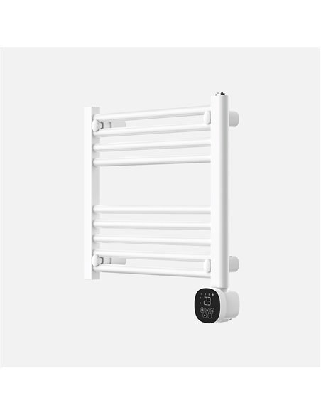 Toallero Electrico Scuti Blanco 300w 3modos Display  Tactil Anti-hielo Temporizador 54x52x9cm
