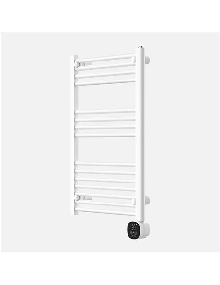 Toallero Electrico Scuti Blanco 500w 3modos Display  Tactil Anti-hielo Temporizador 89x52x9cm