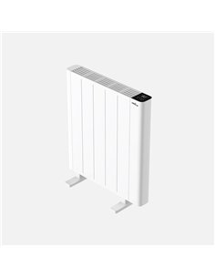 Emisor Termico De Aluminio Point Blanco 900w 3modos Prog.7dias Tactil Protecc.antivuelco 58x51x8cm