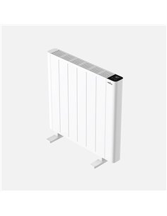 Emisor Termico De Aluminio Point Blanco 1200w 3modos Prog.7dias Tactil Protecc.antivuelco 58x59x8cm