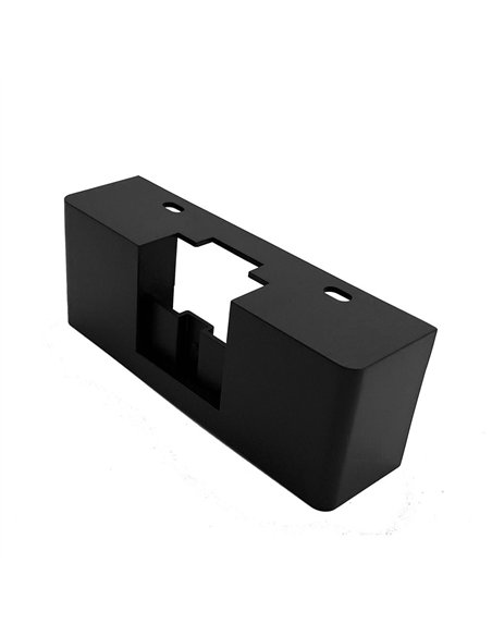 Alumbracuadros 9w 4000k Guindo Negro Instalacion 3en1 980lm 4,5x60x9,5cm Ip44