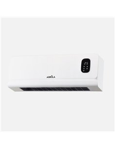 Split Ceramico Ptc Taxus 2000w Blanco 2potencias Display  Remoto Temporiz.segur. 16x45x12,2cm