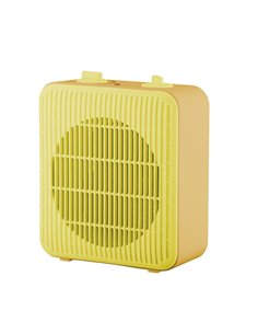 Termovent.elect.pegasus 2000w Amarillo/naranja 2potencias  Proteccion Seg. 23,8x20,6x10,5cm