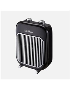 Termoventilador Elect. Espino 2000w Negro 2potencias,3funciones,Prot.seguridad,antivuelco,termost.28,7x22x14,4cm