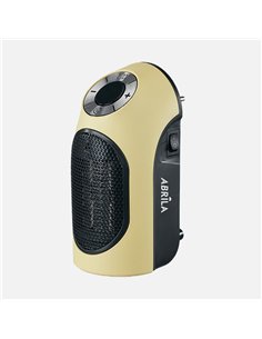 Mini Termovent.ceramico Ptc Golfo 500w Amarill/neg Temp.re.temporiz.corte Seg.17,2x8,9x12,8