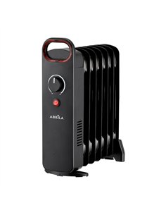 Radiador Aceite Lapacho 800w Negro Termost.reg 7 Elementos Proteccion Seg.asa 38x31,5x14cm