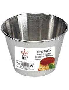 FLANERO FINSTOCK LISO INOX  7x4,5 CM.    R/0731