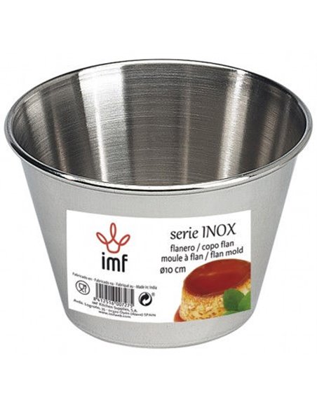 FLANERO FINSTOCK LISO INOX  7x4,5 CM.    R/0731