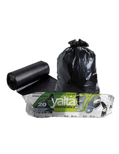BOLSA BASURA 20 LT 20 UND 52x60 CM NEGRA ANTIGOTEO22006