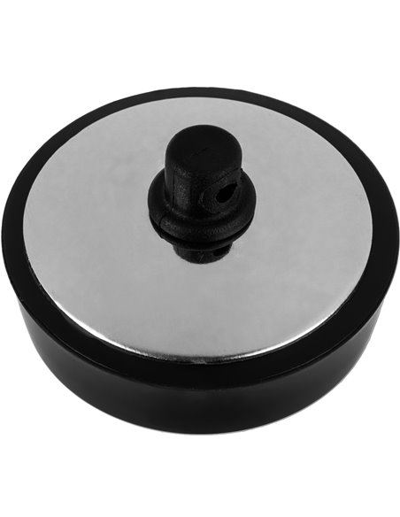 TAPON GOMA/CAUCHO 40 CON TAPA INOX FREGADERO/LAVABO  85008 