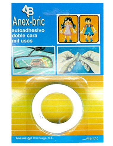CINTA ADHESIVA DOBLE CARA 19 MM x   1,00 METROS BLISTER8421