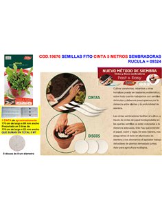 SEMILLAS FITO CINTA 5 MT.SEMBRARRUCULA09324
