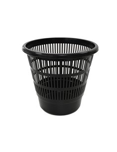 PLASTIKEN PAPELERA NATURE NEGRA 16L 0702L-NEG