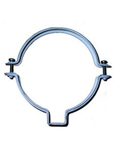 NEGARRA LACADO BLANCO ABRAZADERA PARED FIJO CIRC. D. 120 194215P