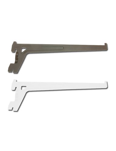 AMIG finstock SOPORTE 8500-150 BLANCO BLISTER 2 CREMALLERA 6000