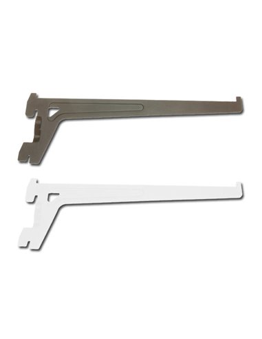 AMIG finstockSOPORTE 8500-150 MARRON BLISTER 2 U CREMALLERA 6000