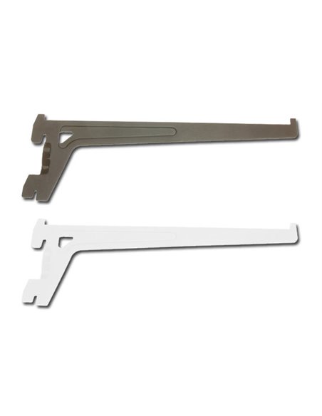 AMIG finstockSOPORTE 8500-150 MARRON BLISTER 2 U CREMALLERA 6000